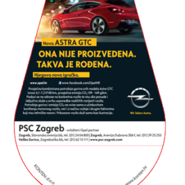 P.S.C. ZAGREB – Nova ASTRA GTC  i CHEVROLET ORLANDO