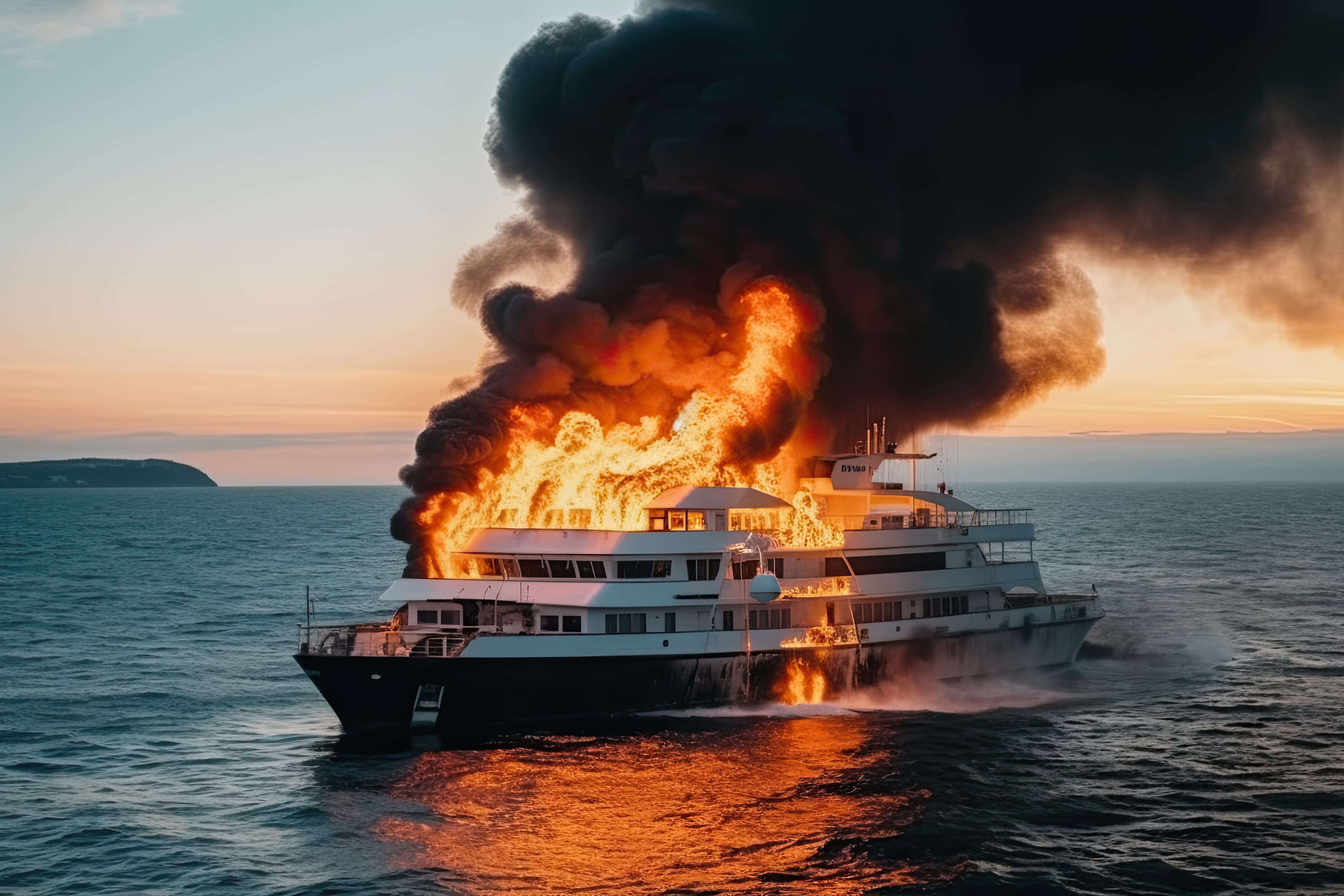Požar na brodu